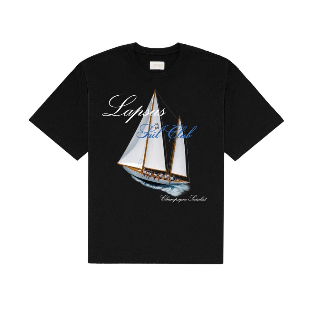 Sail Club Tee - Regular Fit- Black
