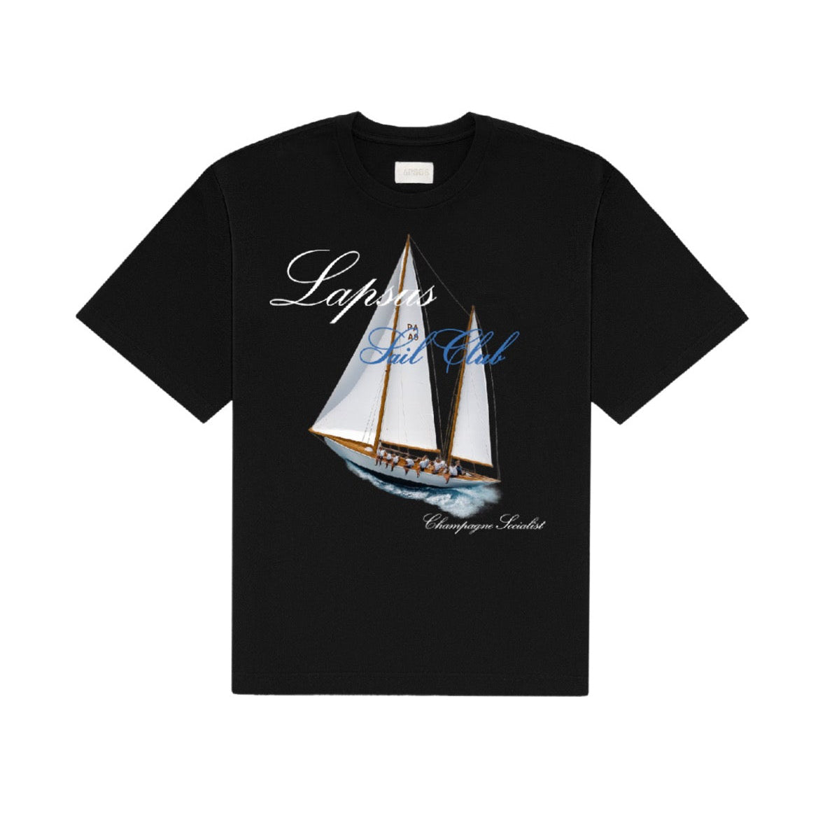 Sail Club Tee - Regular Fit- Black