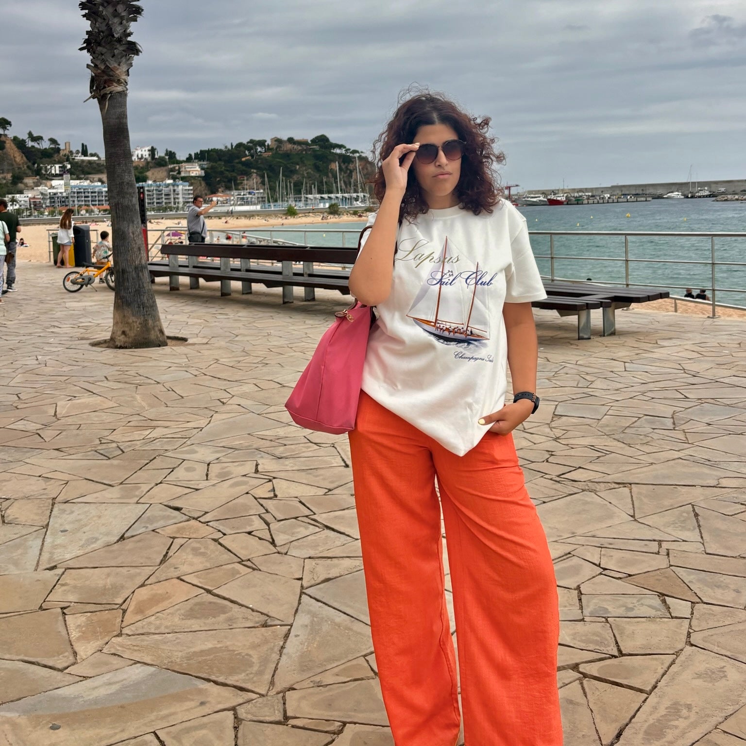 Sail Club Tee - Cream