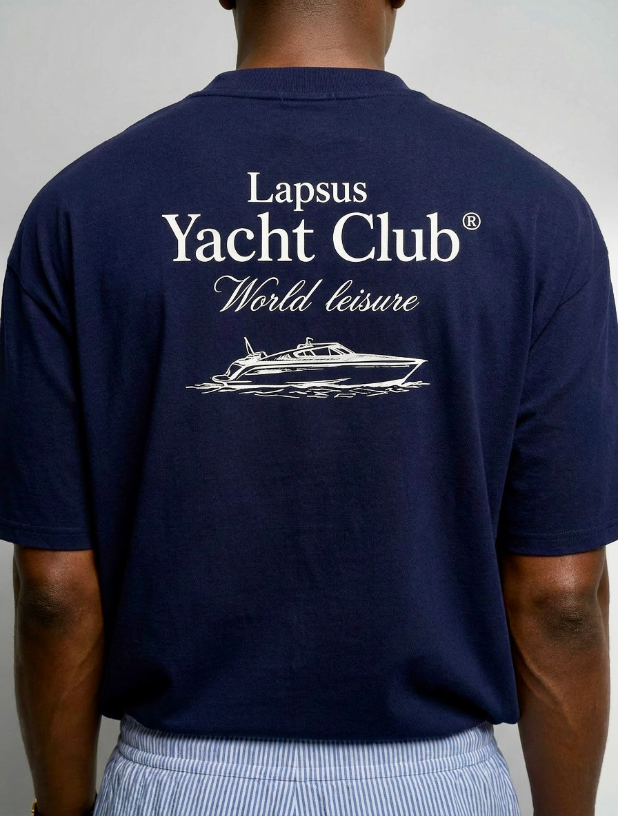 Yacht Club Tee - Navy