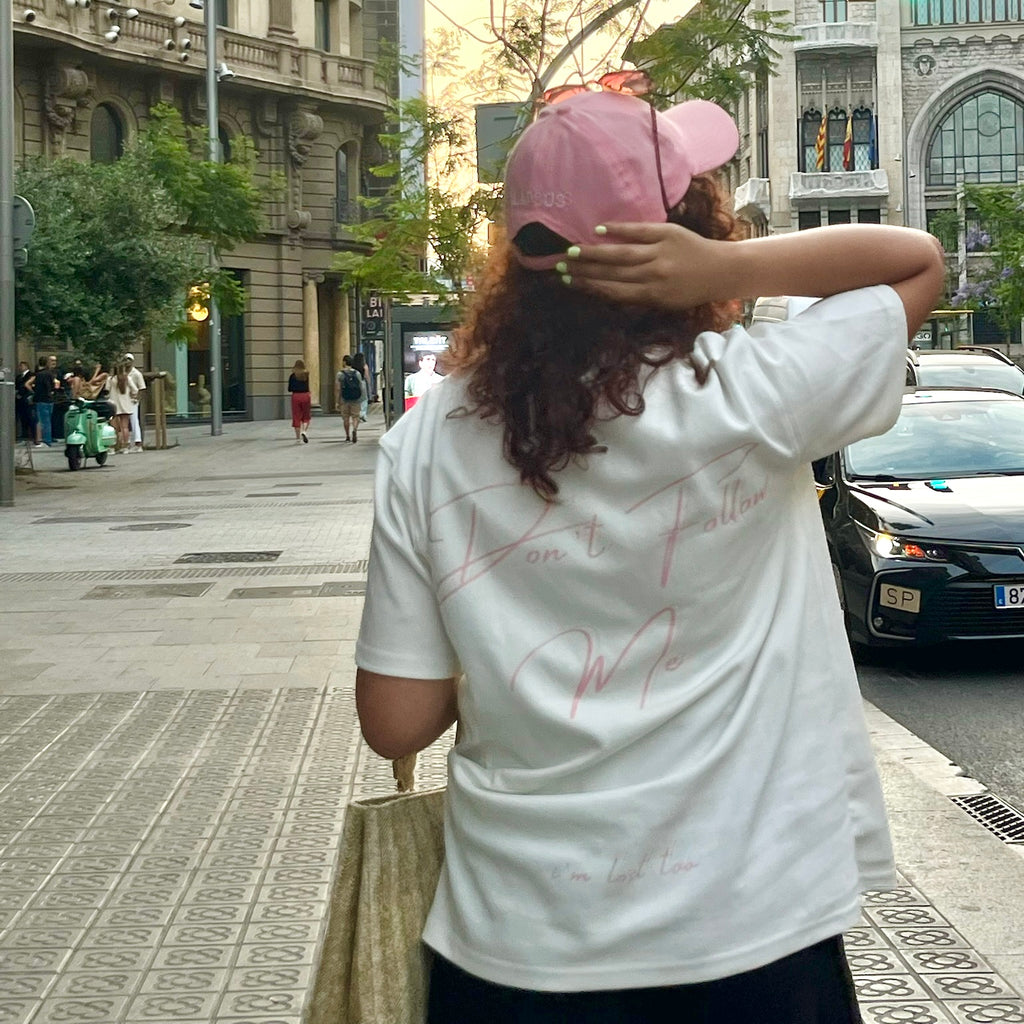 "i'm lost too" tee - Cream