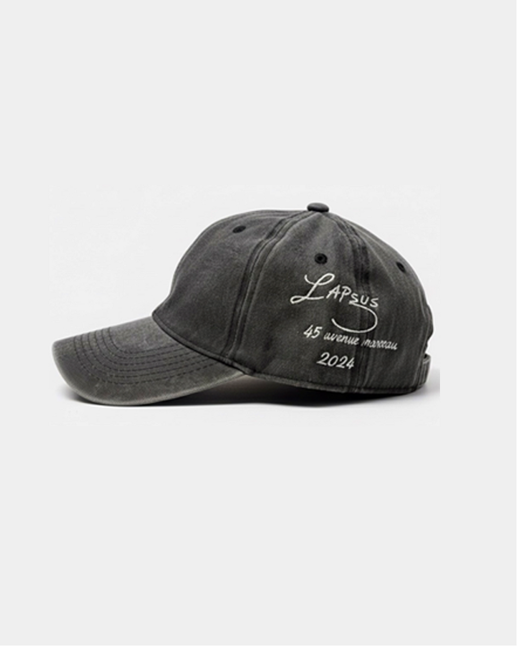 The Lapsus Cap - Charcoal Gray (Washed)