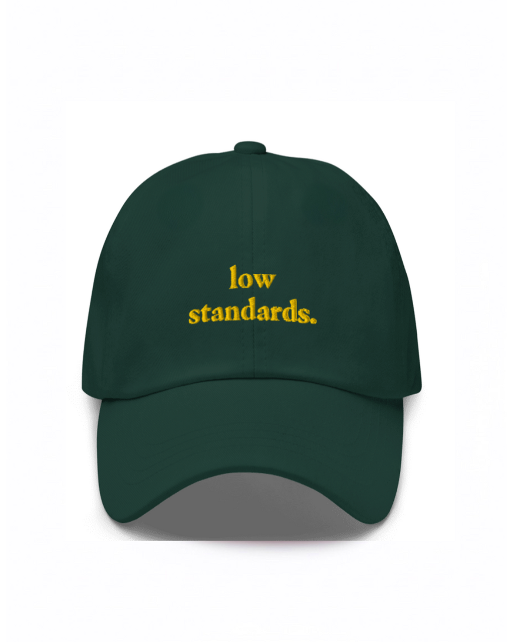 "low standards" Cap