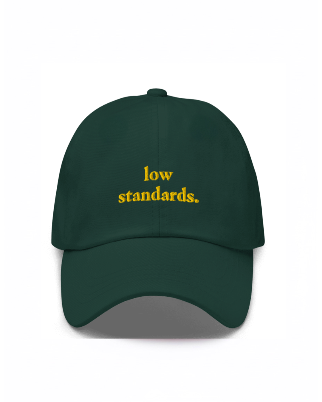 "low standards" Cap
