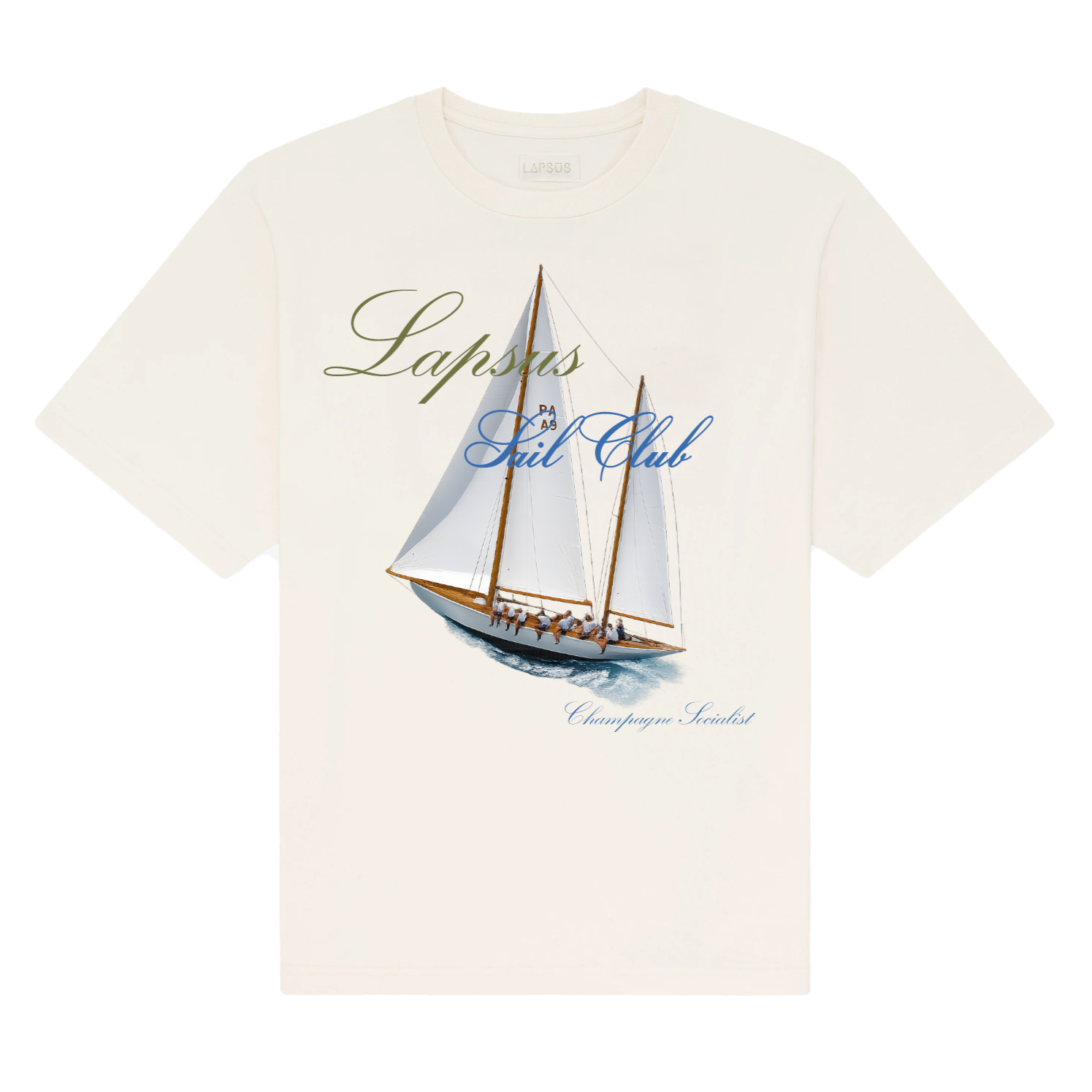 Sail Club Tee - Cream